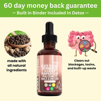 Wormwood Black Walnut Gut Reset