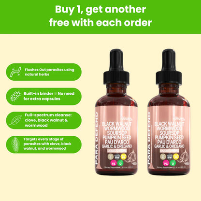 Wormwood Black Walnut Gut Reset