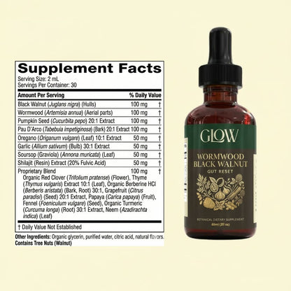 Wormwood Black Walnut Gut Reset