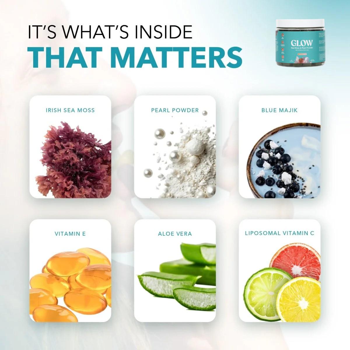 Sea Moss & Pearl Powder Gummies