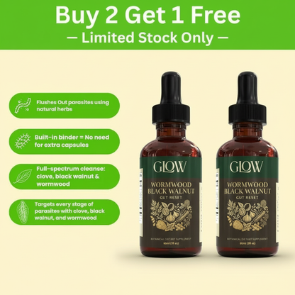 Wormwood Black Walnut Gut Reset