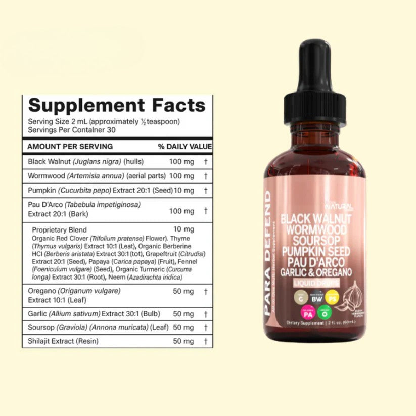 Wormwood Black Walnut Gut Reset